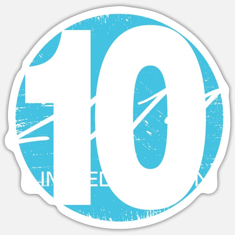 Sticker taille S (10 x 10 cm) - 