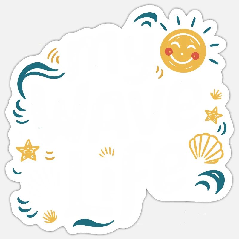 Sticker taille S (10 x 10 cm) - 