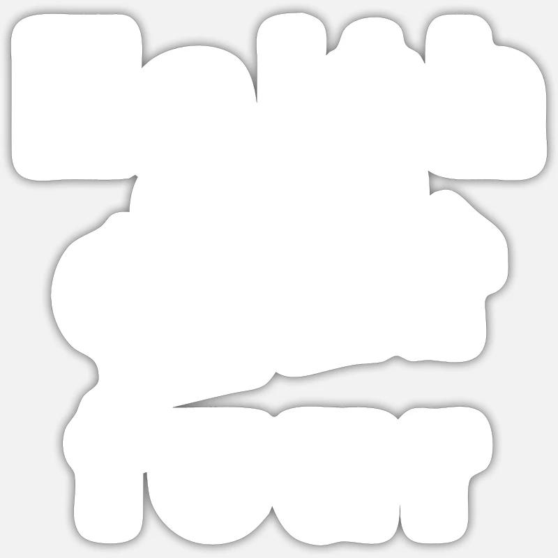 Triomphe de la foi Sticker taille S (10 x 10 cm)