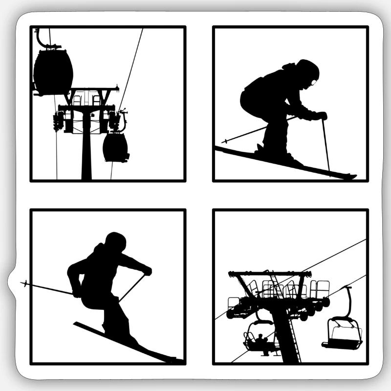 Sticker Größe S (10 x 10 cm) -