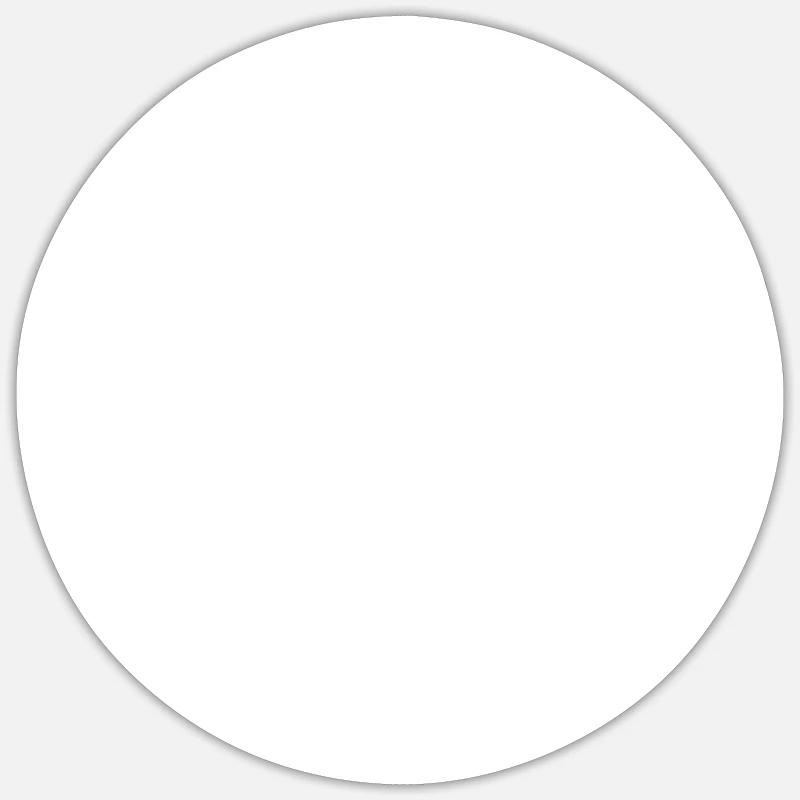 feuille de bambou - Sticker taille S (10 x 10 cm) - blanc mat