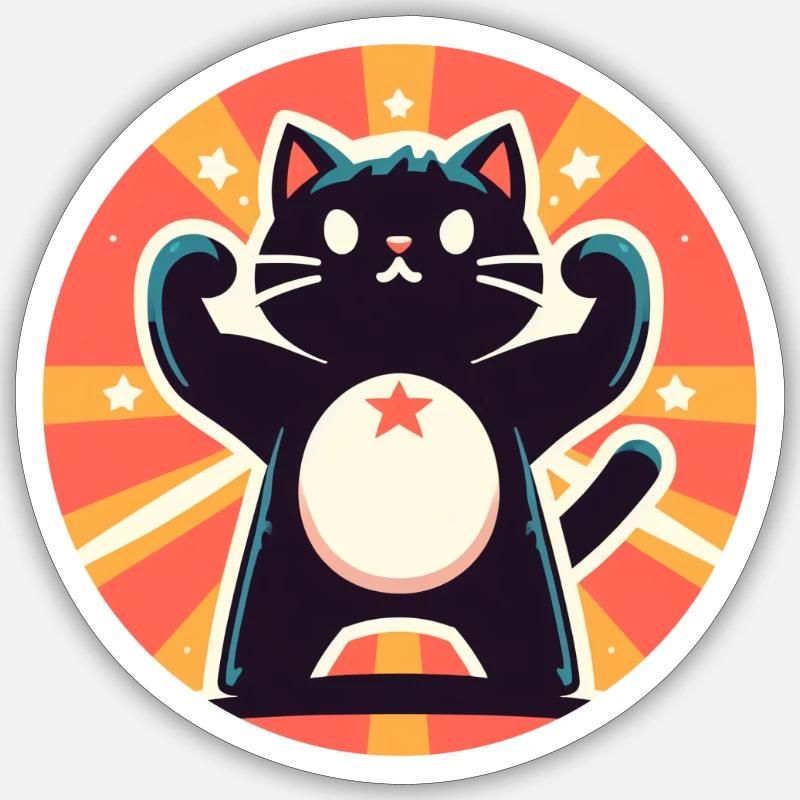 Sticker taille S (10 x 10 cm) - 