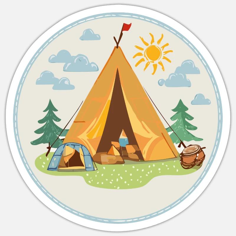 Sticker Größe S (10 x 10 cm) - 