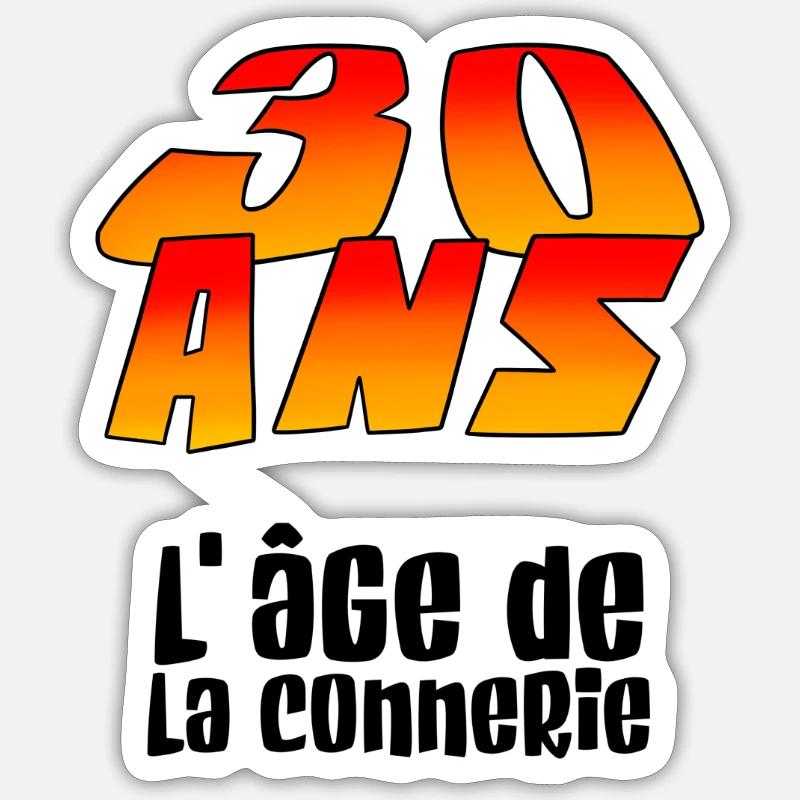 Sticker Größe S (10 x 10 cm) - 