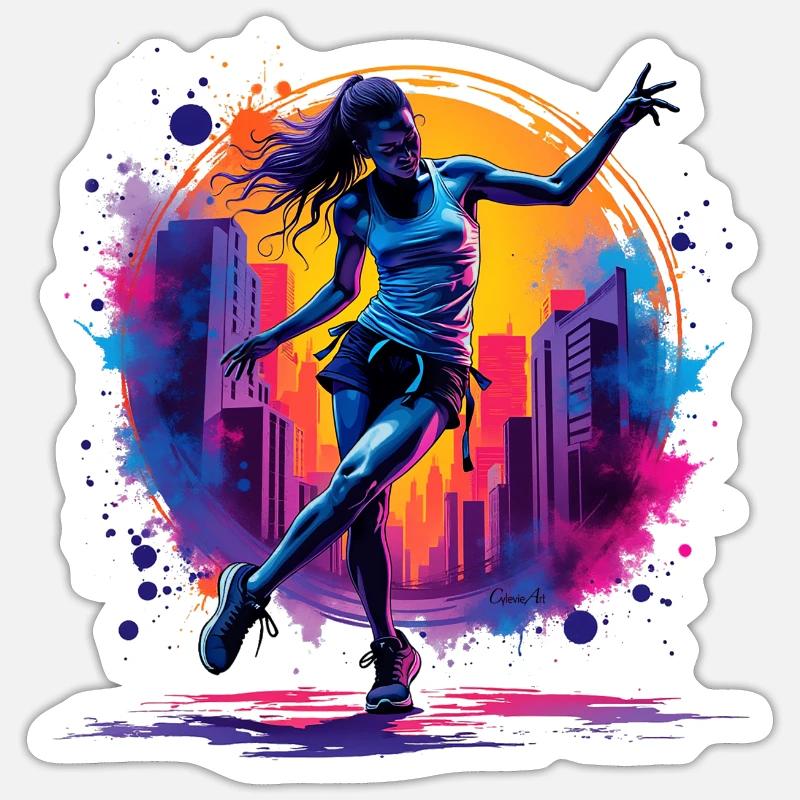 Sticker taille S (10 x 10 cm) -