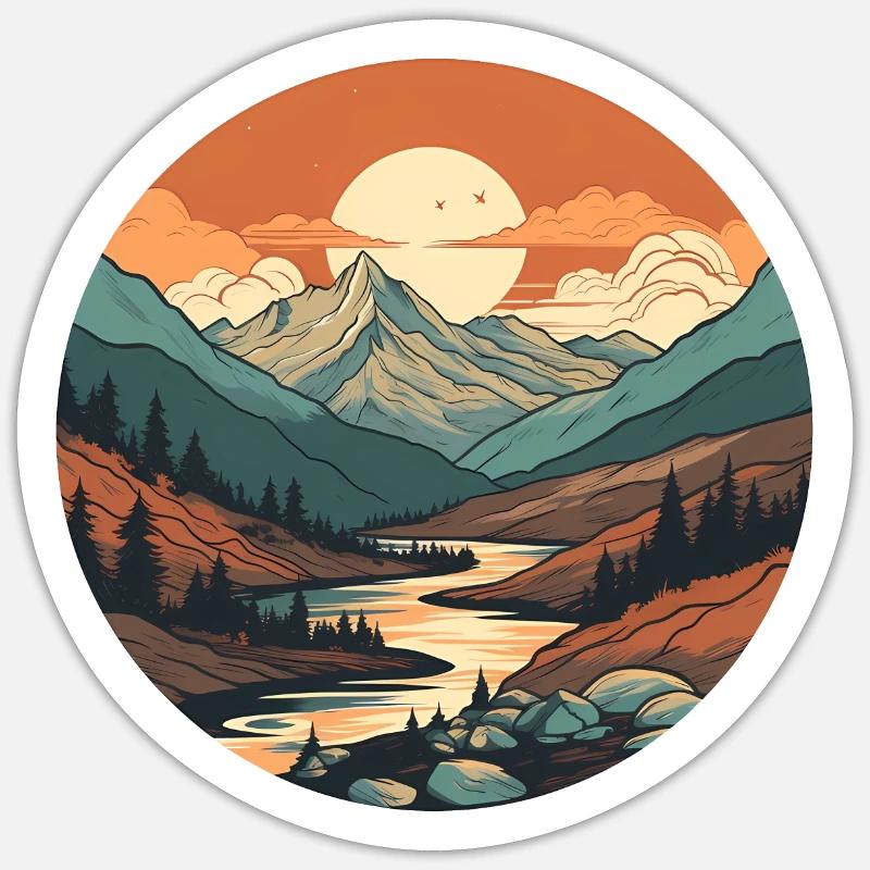 Sticker taille S (10 x 10 cm) - 