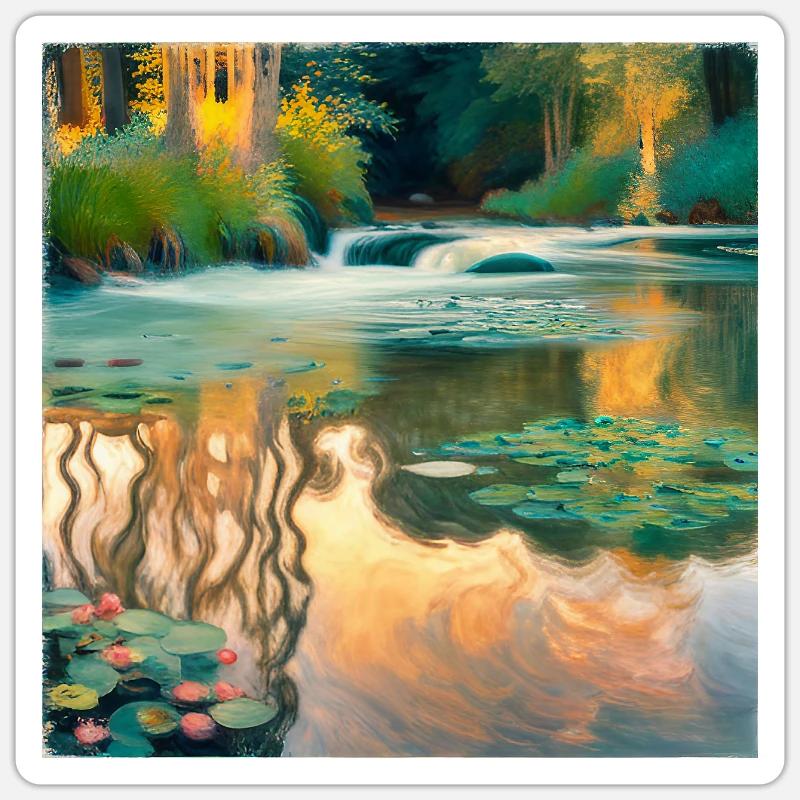 Sticker Größe S (10 x 10 cm) - 