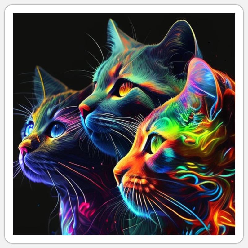 Sticker taille S (10 x 10 cm) - 