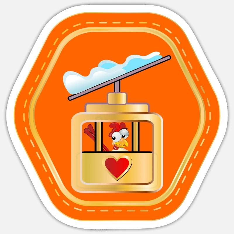 Sticker taille S (10 x 10 cm) - 