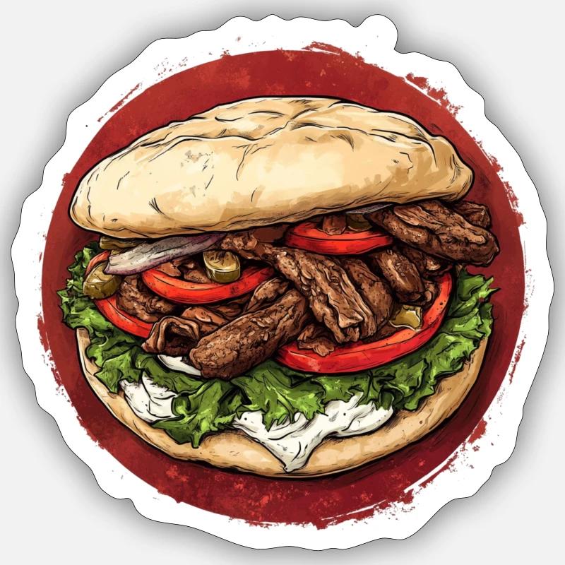 Sticker size S (10 x 10 cm) - 