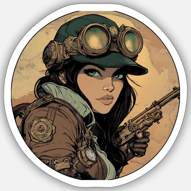 Sticker Größe S (10 x 10 cm) - 