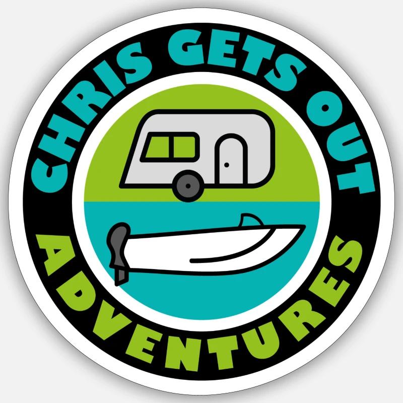Chris Gets Out Sticker size S (10 x 10 cm)