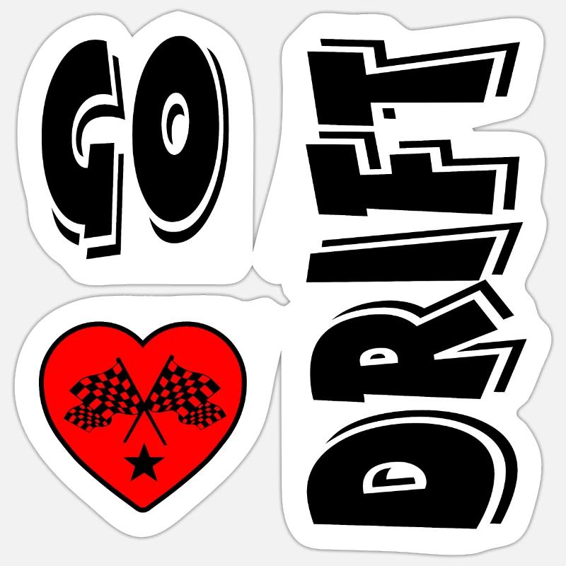 Sticker Größe S (10 x 10 cm) - 