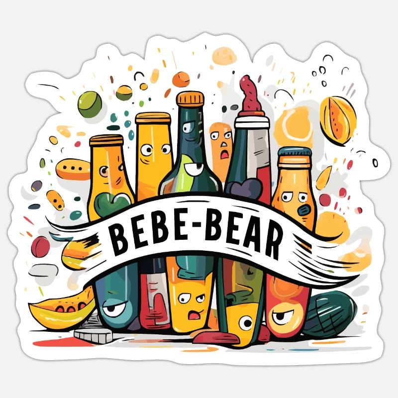 Sticker taille S (10 x 10 cm) - 