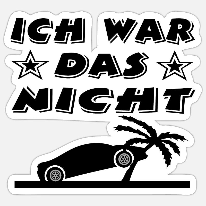 Auto Sticker Größe S (10 x 10 cm)
