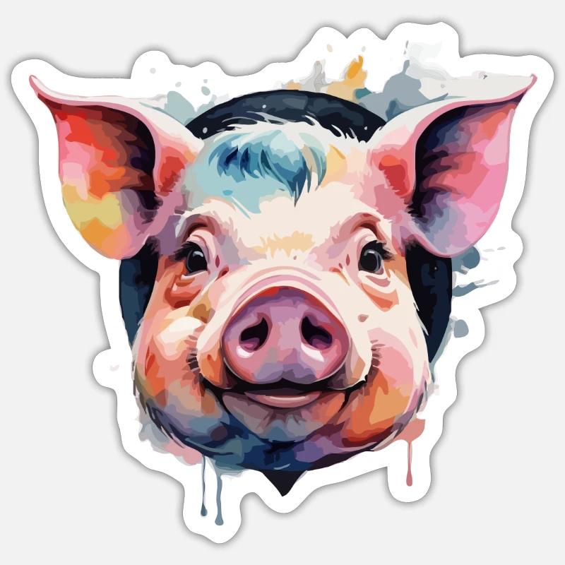 Sticker Größe S (10 x 10 cm) - 