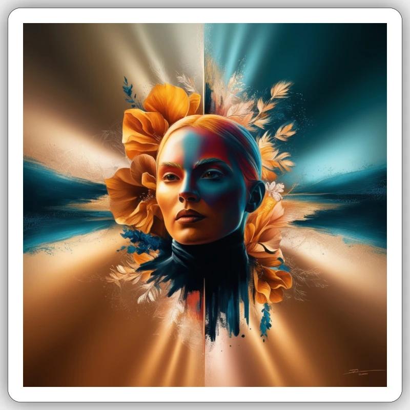 Sticker Größe S (10 x 10 cm) - 