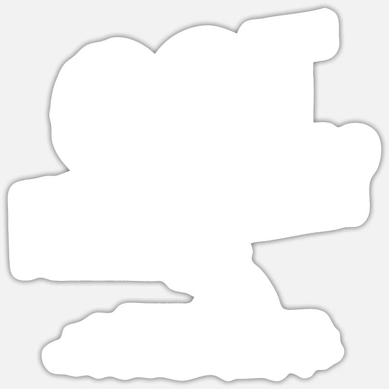 Conseils pour une protection optimale - Sticker taille S (10 x 10 cm) - blanc mat