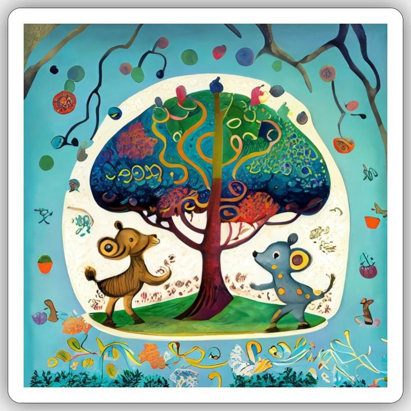Sticker Größe S (10 x 10 cm) - 
