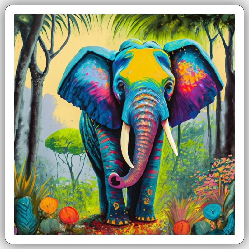 Sticker taille S (10 x 10 cm) - 