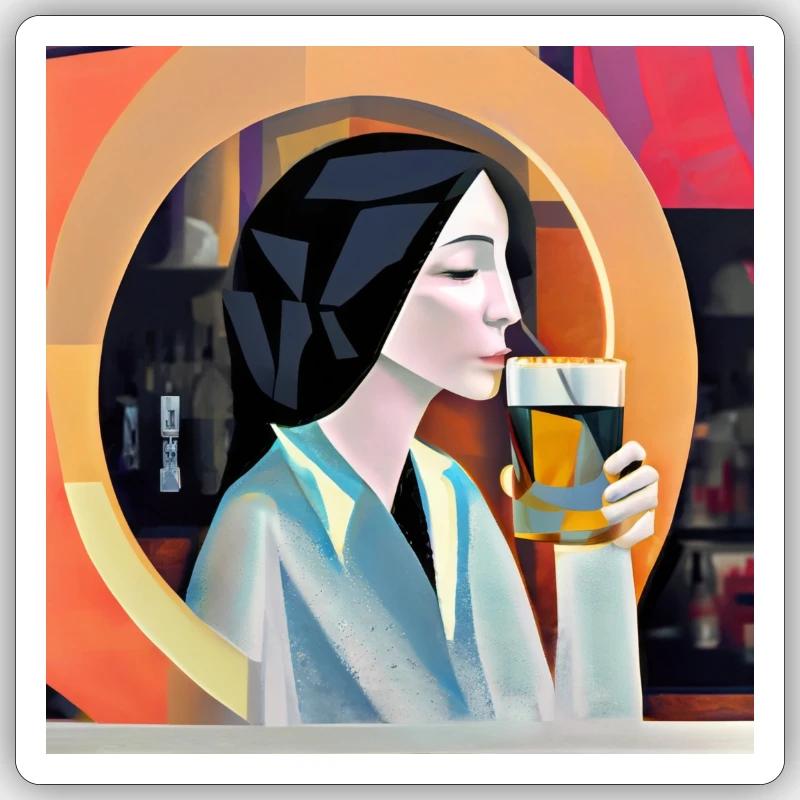 Refresh Sticker size S (10 x 10 cm)