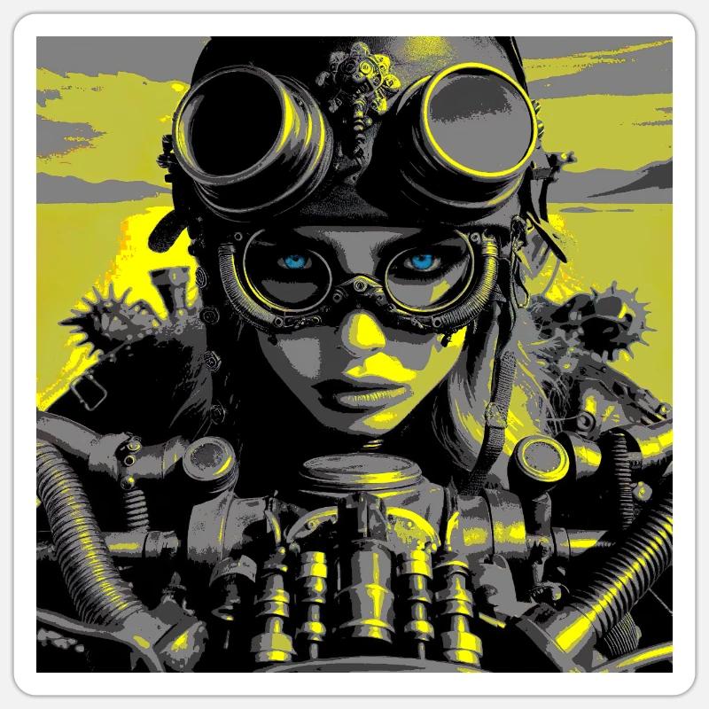 Sticker Größe S (10 x 10 cm) - 