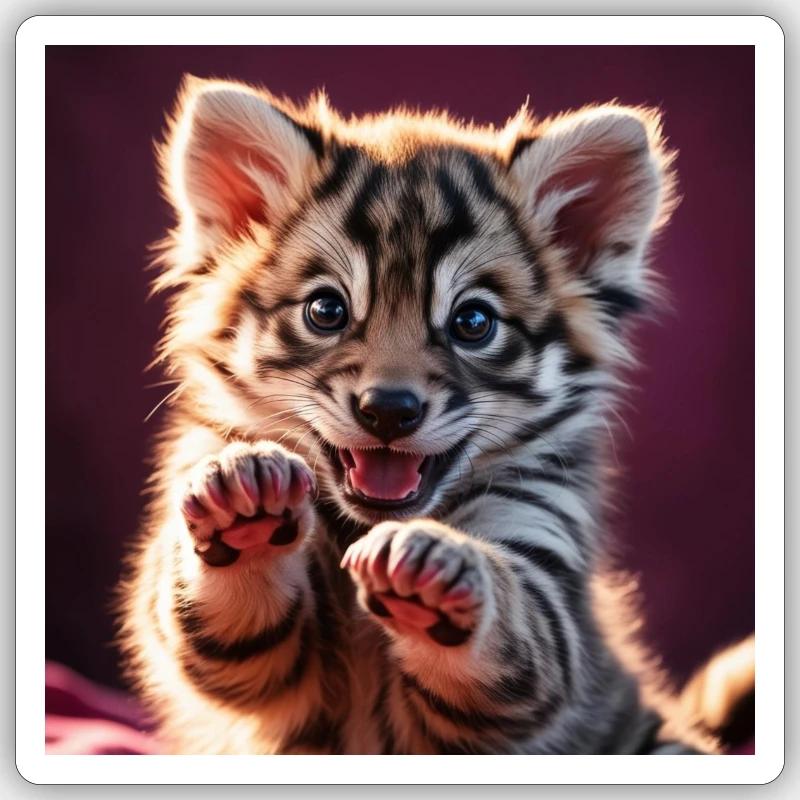 Sticker Größe S (10 x 10 cm) - 