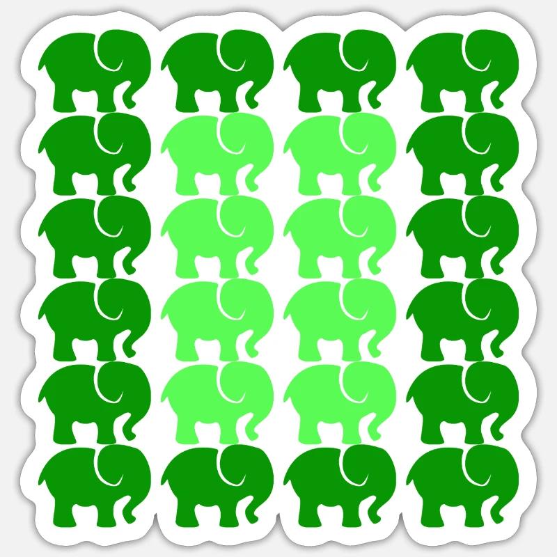 Sticker Größe S (10 x 10 cm) - 