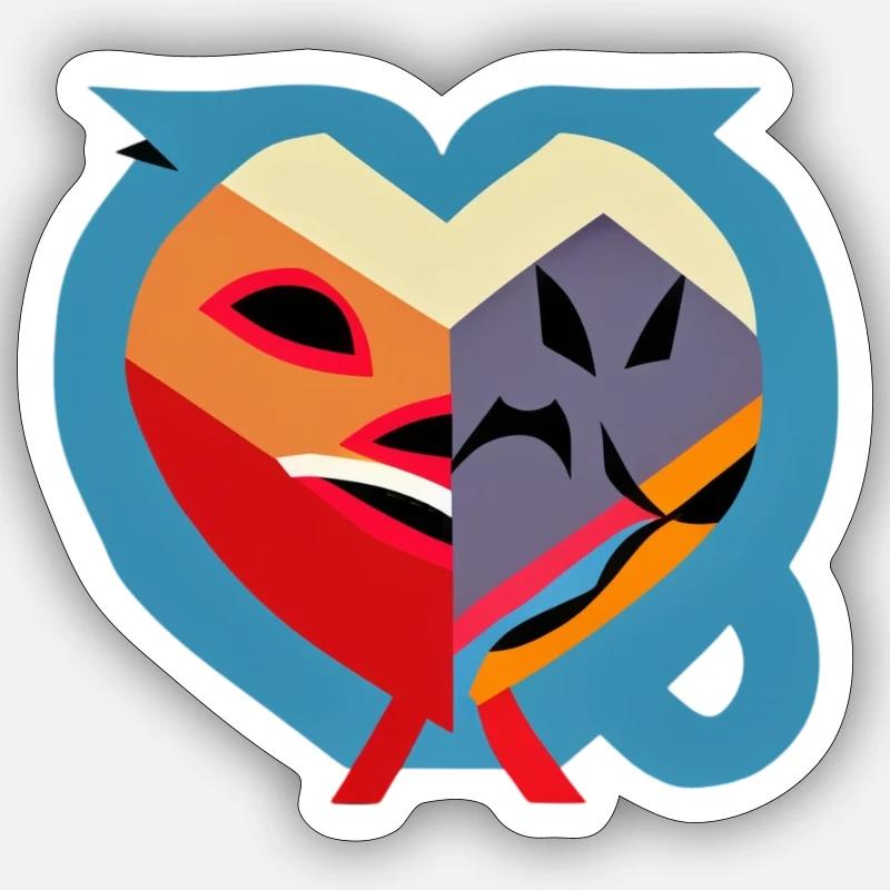 Sticker taille S (10 x 10 cm) -