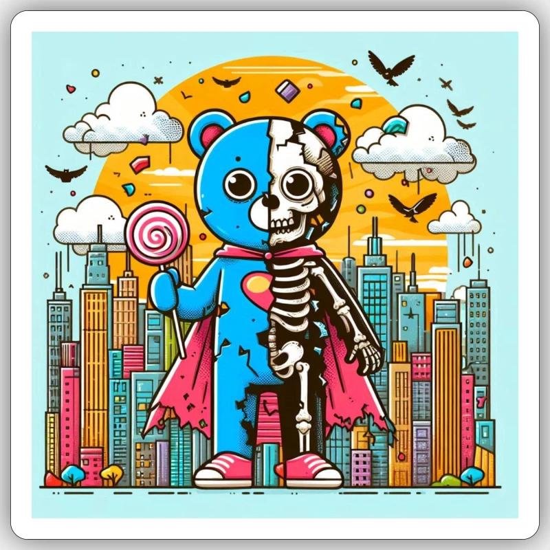 Sticker Größe S (10 x 10 cm) -