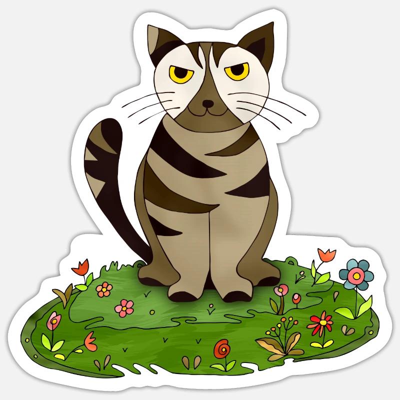 Sticker Größe S (10 x 10 cm) - 