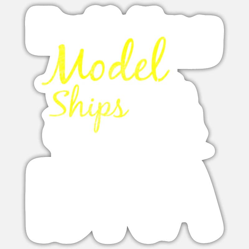 Modellbau RC Schiff Skipper - Sticker Größe S (10 x 10 cm) - Mattweiß