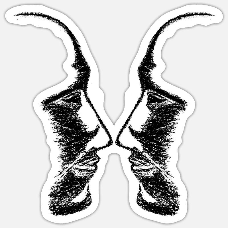 Sticker Größe S (10 x 10 cm) - 