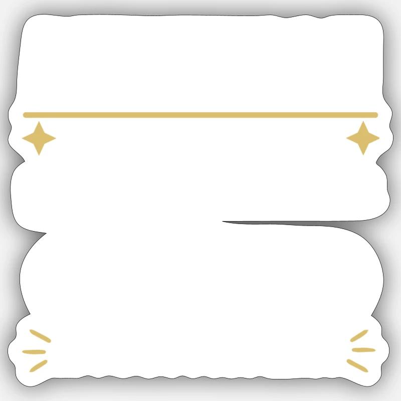 Sticker taille S (10 x 10 cm) - 