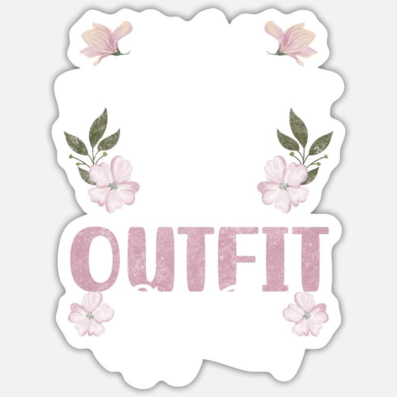 Mode Trendsetter Modèle à la mode Sticker taille S (10 x 10 cm)