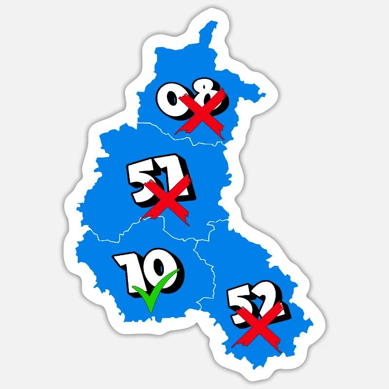 Sticker taille S (10 x 10 cm) - 