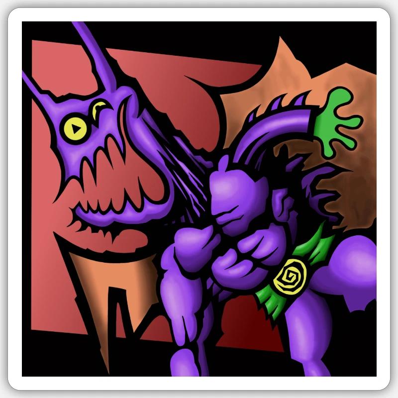 Sticker taille S (10 x 10 cm) - 