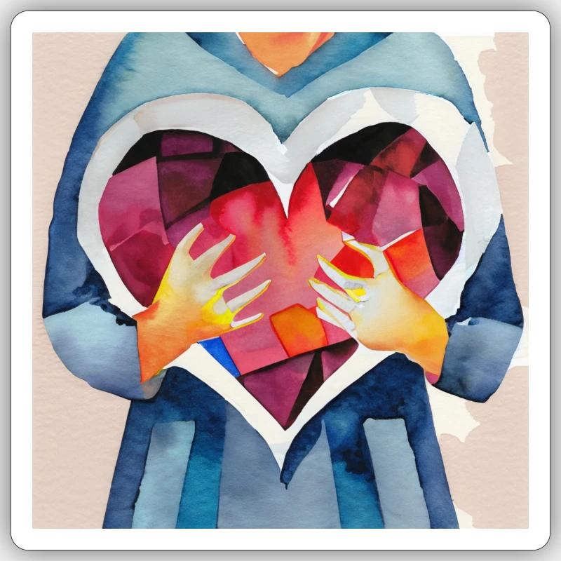 Sticker taille S (10 x 10 cm) -