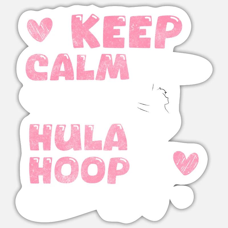 Hullern Tendance Perte de poids Fun Sticker taille S (10 x 10 cm)