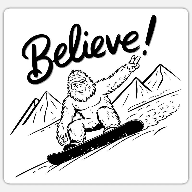 Sticker taille S (10 x 10 cm) - 