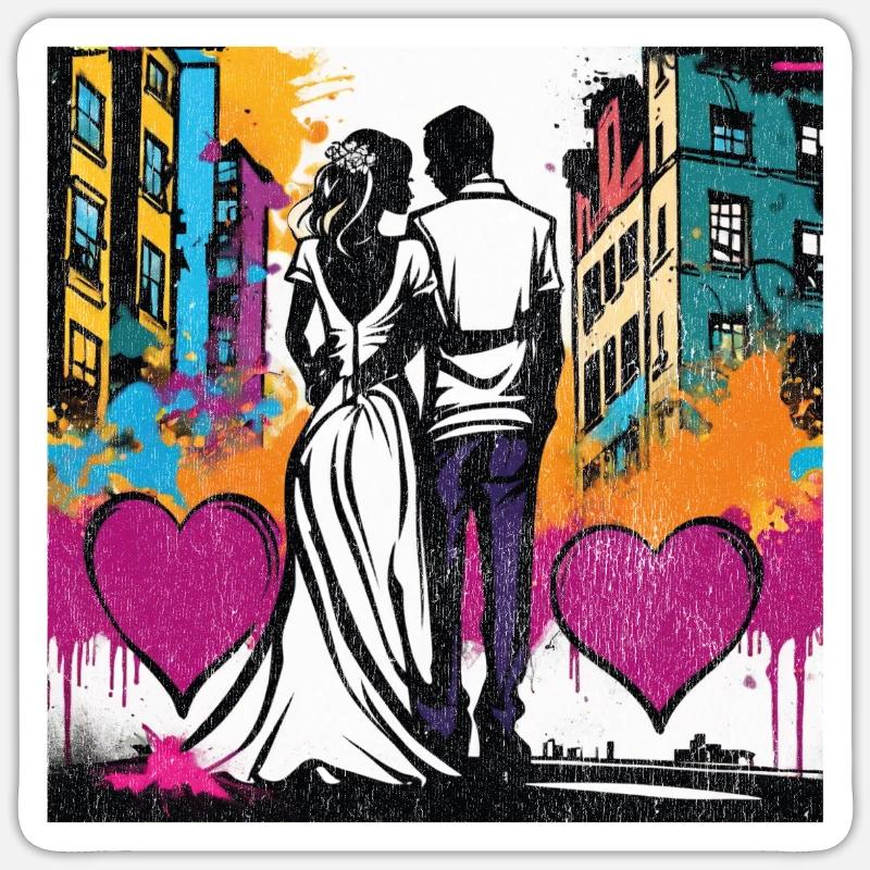 Sticker taille S (10 x 10 cm) - 
