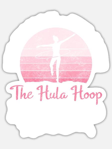 Reifen Fitness Frau - Sticker Größe S (10 x 10 cm) - Mattweiß