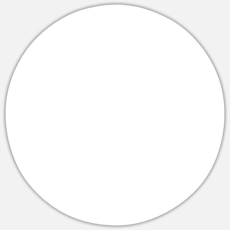 Chef de la blague - Sticker taille S (10 x 10 cm) - blanc mat