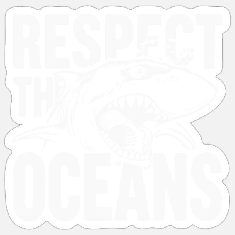 Oceans Sticker Größe S (10 x 10 cm)