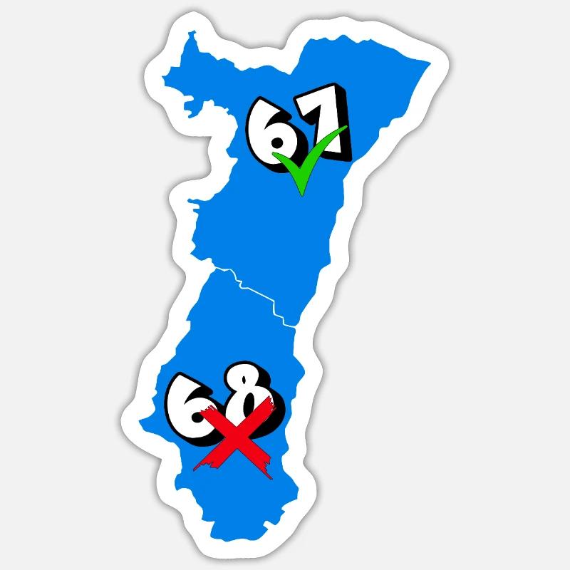 Sticker Größe S (10 x 10 cm) - 