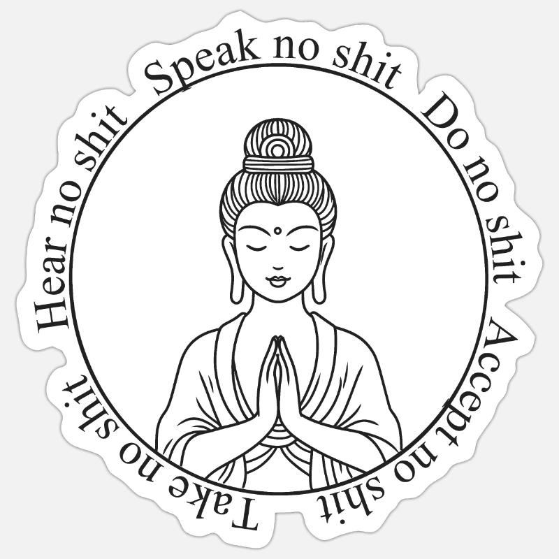 Sticker taille S (10 x 10 cm) - 
