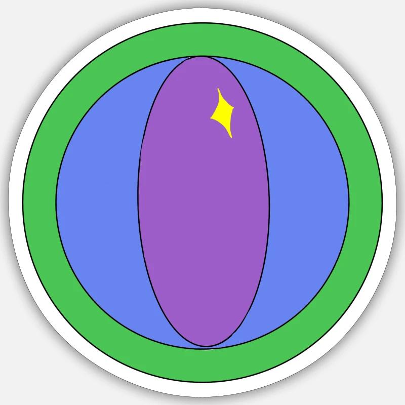 Sticker Größe S (10 x 10 cm) - 
