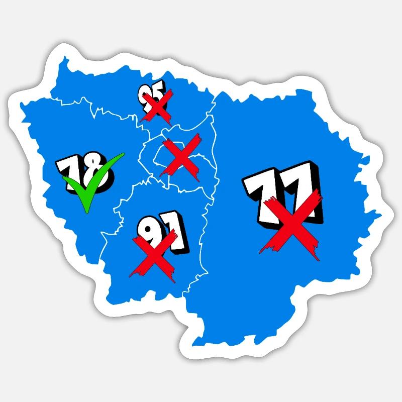 Sticker taille S (10 x 10 cm) - 