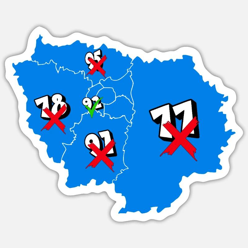 Sticker taille S (10 x 10 cm) - 