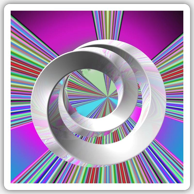 Sticker taille S (10 x 10 cm) - 